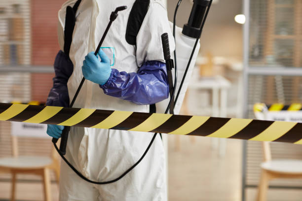 Professional Biohazard technician working in Young America, IN
